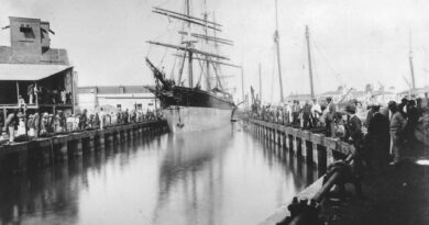 Blackwoods Dock, Barbados c.1890